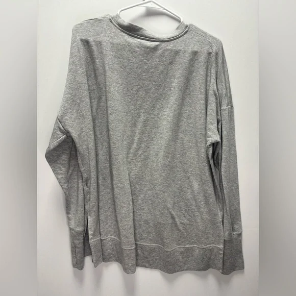 Athleta Coaster Luxe Sweatshirt | Gray Size 1X - Picture 3 of 3